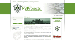 Desktop Screenshot of p3projects.net